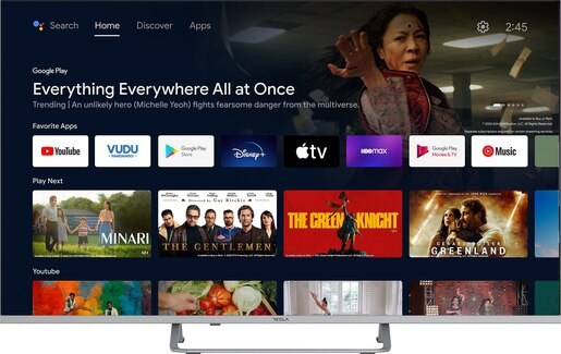 TESLA LED televizor 50E635SUS, 4K Ultra HD, Smart TV, Google TV™, Sivi