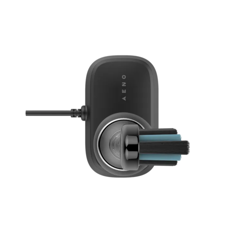 AENO Sonic električna četkica DB4: crna, 9 scenarija pranja, bežično punjenje; 4 glave; putna torbica; 46000 rpm, 40 dana bez punjenja; IPX7