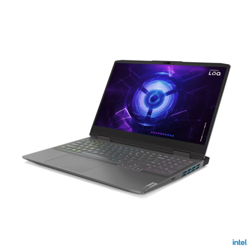 Laptop Lenovo Gaming LOQ 15IRH8, 82XV00RQSC, 15,6 FHD IPS 144Hz, Intel Core i5-13420H, 16GB RAM, 1TB PCIe NVMe SSD, NVIDIA GeForce RTX 3050 6GB, FreeDOS