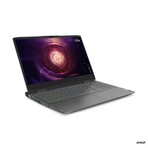 Laptop Lenovo Gaming LOQ 15APH8, 82XT00BGSC, 15,6 FHD IPS 144Hz, AMD Ryzen 7 7840HS, 16GB RAM, 1TB PCIe NVMe SSD, NVIDIA GeForce RTX 4050 6GB, FreeDOS