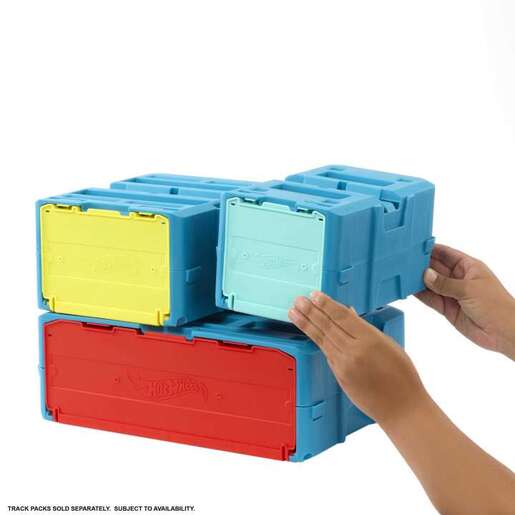 Hot Wheels Track builder set vatrena staza