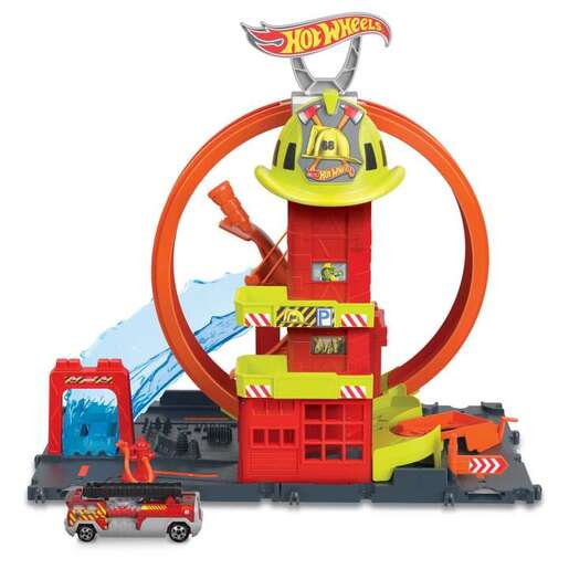 Hot Wheels City set za igru vatrogasna rampa