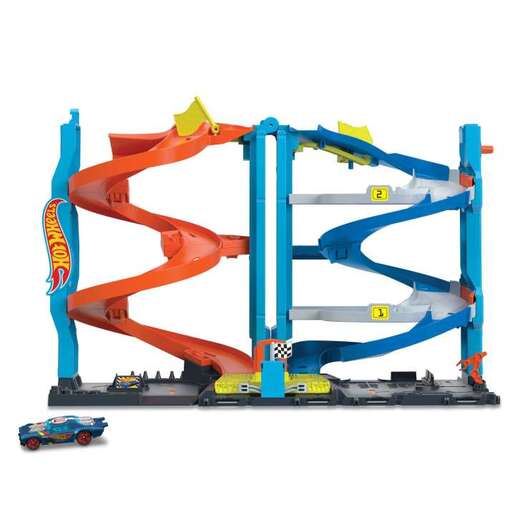 Hot Wheels City set za igru 2 u 1 toranj za utrku