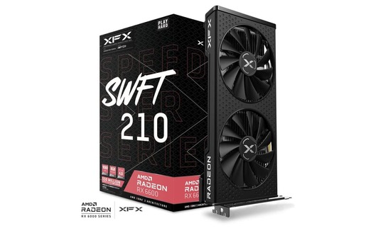 XFX grafička kartica AMD Radeon RX-6600 SWIFT 210 CORE 8GB GDDR6