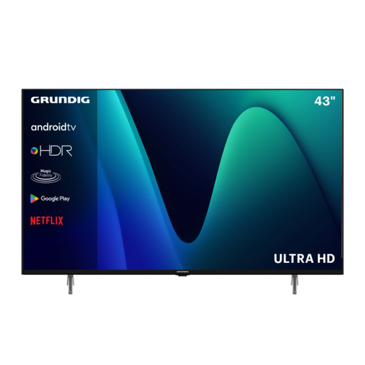 GRUNDIG LED televizor 43GHU7800B, 4K Ultra HD, Smart TV, Android, Crni