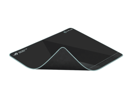 ASUS gaming podloga za miš ROG Hone Ace Aim Lab Edition, gumirana anti-slip podloga, crna boja