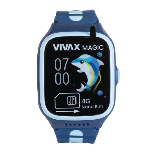 VIVAX Smart Kids pametni sat 4G MAGIC, Blue