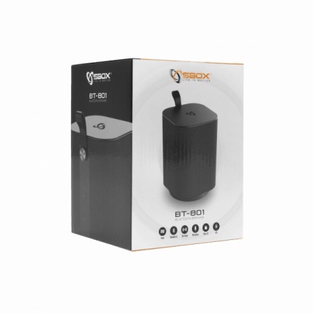 SBOX Bluetooth zvučnik BT-801, Sivi