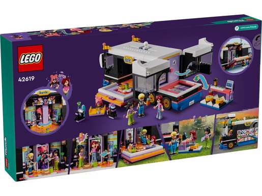 LEGO Friends Autobus za turneju zvijezda popa 42619