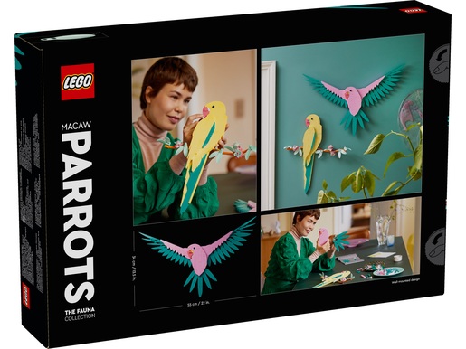 LEGO ART Životinjska kolekcija: Papige makao 31211