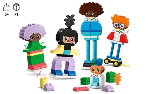 LEGO DUPLO Town Složivi ljudi sa snažnim osjećajima 10423