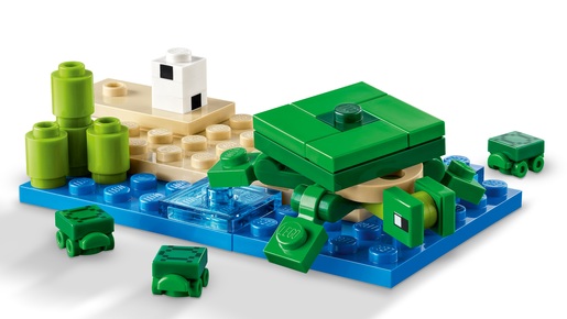 LEGO Minecraft Kornjačina kuća na plaži 21254