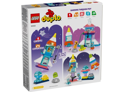 LEGO DUPLO Town 3-u-1 pustolovina u svemirskoj letjelici 10422