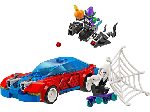 LEGO Super Heroes Spider-Manov trkaći auto i Venom Green Goblin 76279