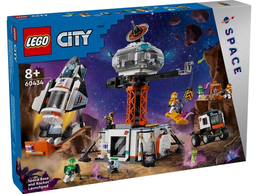 LEGO City Svemirska baza i lansirna rampa 60434