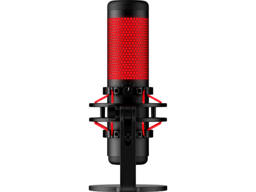 HyperX gaming mikrofon QuadCast USB Microphone (Black-Red)Red Lighting