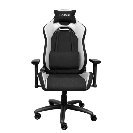 Trust gaming stolica GXT 714W RUYA, bijela, udobna, podesiv ergonomska, eko materijal
