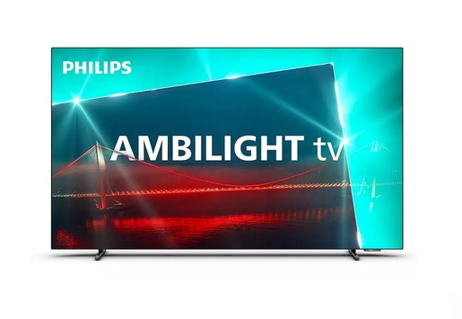 PHILIPS OLED televizor 65OLED718/12, 4K Ultra HD, Smart TV, Android, Google TV™, Ambilight, VRR 120 Hz, Metalni okvir   **IZLOŽBENI MODEL**