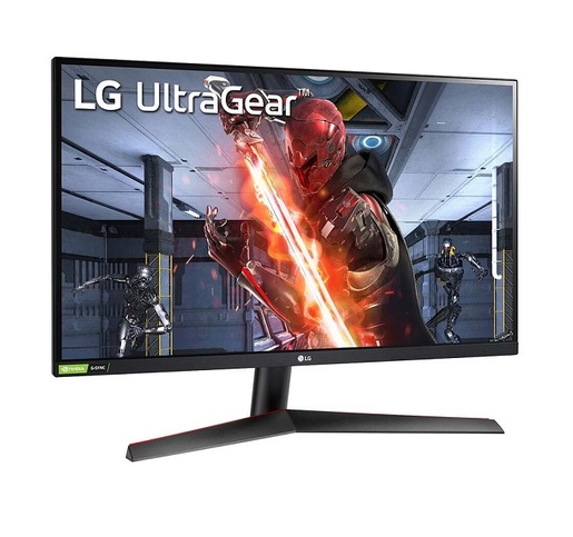 LG monitor UltraGear 27GN60R-B gaming, 27, FullHD, IPS, 350 cd/m2, AMD FreeSync Premium, HDR10, HDMI, DP, 144Hz, 1ms