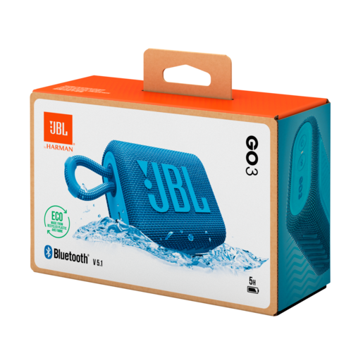 JBL prijenosni bluetooth zvučnik GO 3 ECO BLUE