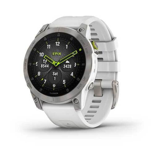 GARMIN EPIX 2 pametni sat, Sapphire White Titanium, 47mm, 010-02582-21