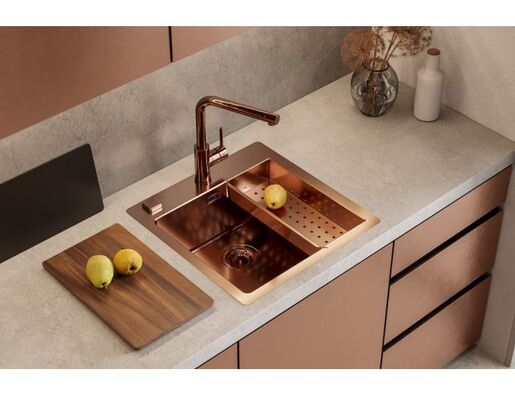 Alveus sudoper Monarch Pure 30 Copper