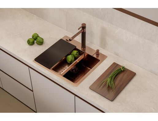 Alveus sudoper Monarch Pure 70 Copper