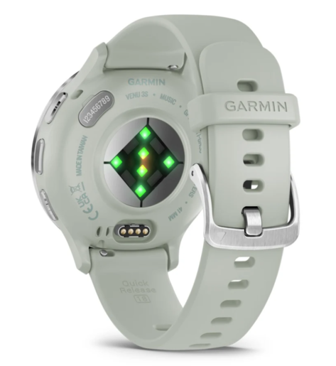 GARMIN Venu 3S pametni sat, Silver Sage Gray, 41mm, 010-02785-01