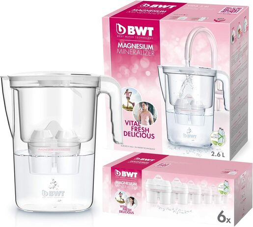 BWT bokal Vida bijeli + 6x magnezijum filter