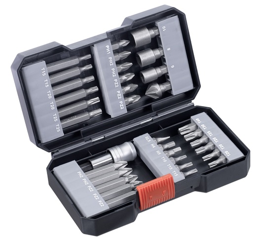 KWB set bitova 34/1, u plastičnom kovčegu