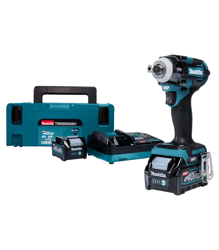 Makita akumulatorski udarni odvijač TW005GD201 XGT 40V 2.5Ah