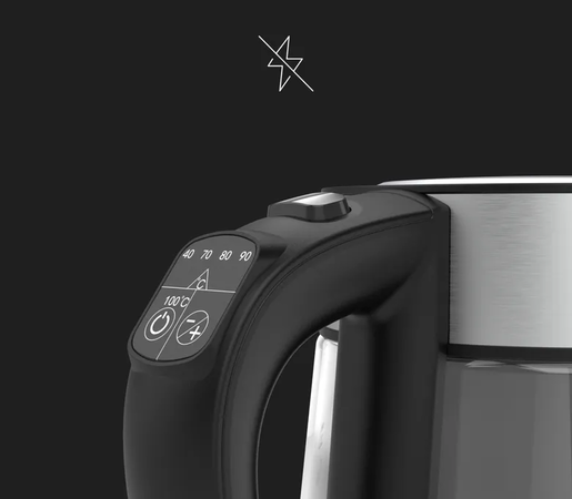 AENO kuhalo za vodu Tongtai smart EK1S: 2200 W; 1.7 L; Strix®, Wi-Fi