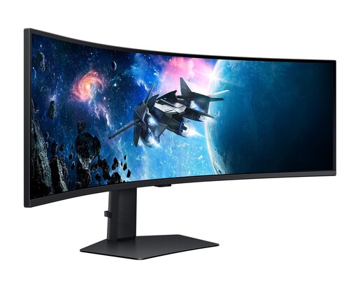 SAMSUNG monitor Odyssey G95C LS49CG950EUXEN Gaming 49 DQHD VA 450 cd/m2, HDR10, AMD FreeSync Premium Pro, HDMI, DP, USB, 240Hz, 1ms