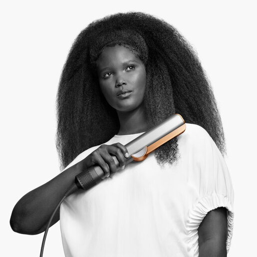 Dyson pegla za kosu Airstrait Bright Nickel/Bright Copper