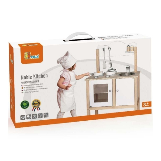 Viga drvena kuhinja bijela 50223