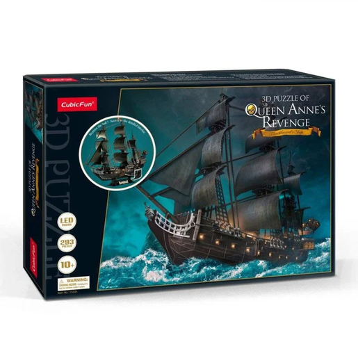 Cubic Fun 3D puzzle Queen Anne's revenge l52 / CBF205225