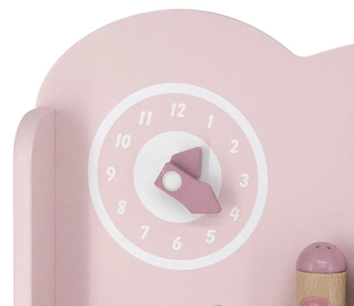 Viga drvena kuhinja roza 44046