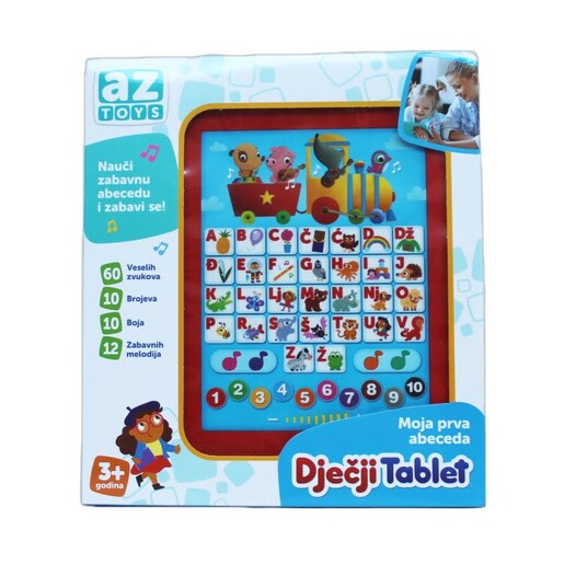 Az Toys dječji tablet moja prva abeceda