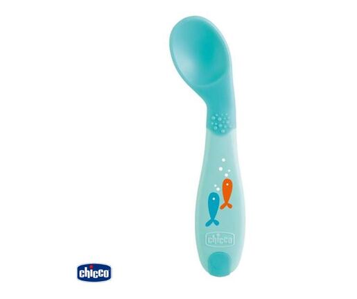 Chicco kašika 8m+, plava