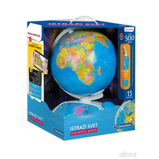 Clementoni interaktivni globus srb