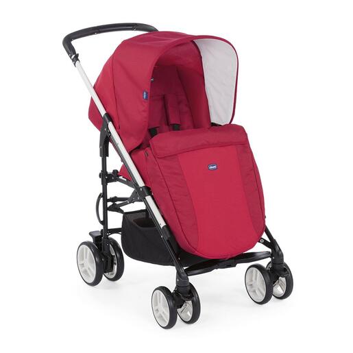 Chicco dječija kolica Trio my city With kit car, Scarlet