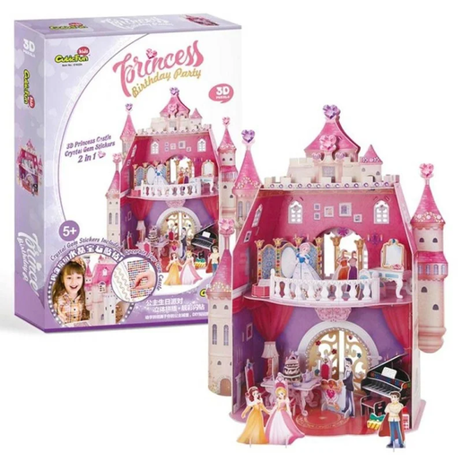 Cubic Fun 3D puzzle princess birthday e1622 / CBF216221