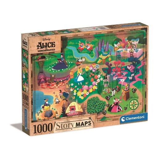 Clementoni puzzle disney maps alisa u zemlji čuda
