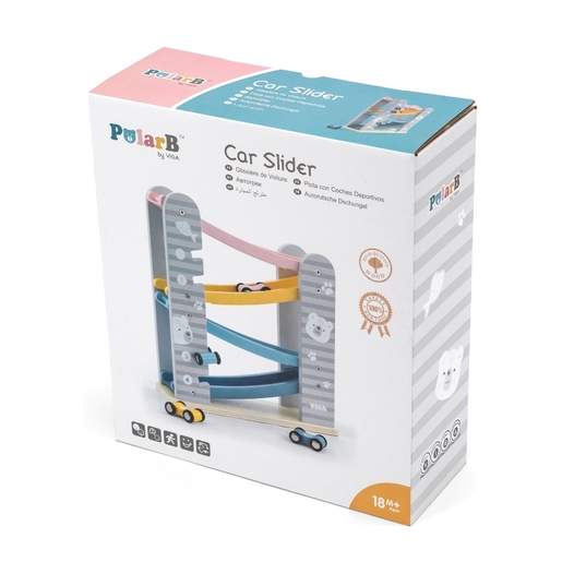 Viga drveni set staza za autiće