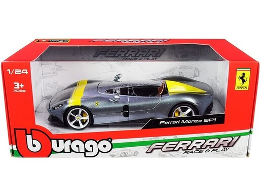 BBURAGO 1/18 Ferrari race and play