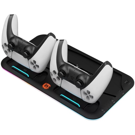 CANYON PS5 stanica za punjenje CS-5, RGB Light, 315 x 185 x 28 mm, Black