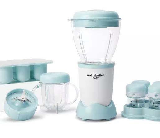 Nutribullet Baby blender NBY100 200 W, svijetlo plavi