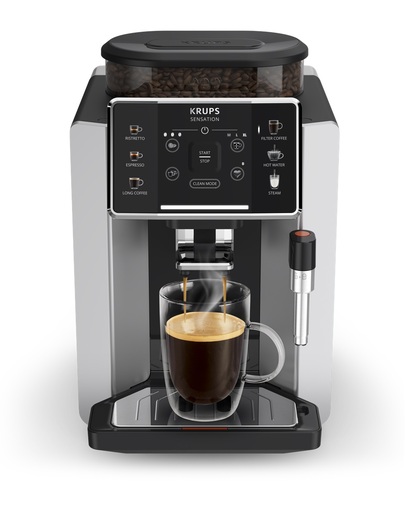 KRUPS aparat za espresso kafu EA910E10 Sensation automatski, crni
