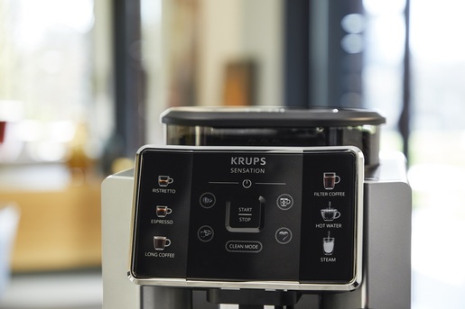 KRUPS aparat za espresso kafu EA910E10 Sensation automatski, crni