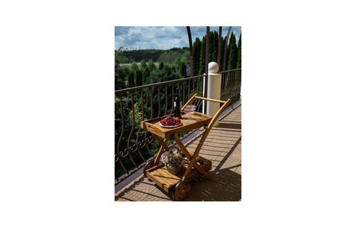 Fieldmann kolica za serviranje / drvo